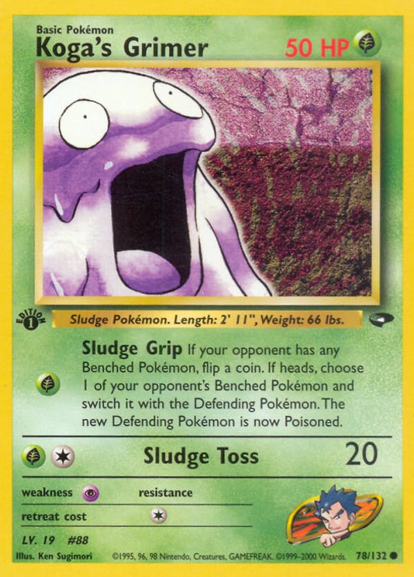 Koga's Grimer – Gym Challenge