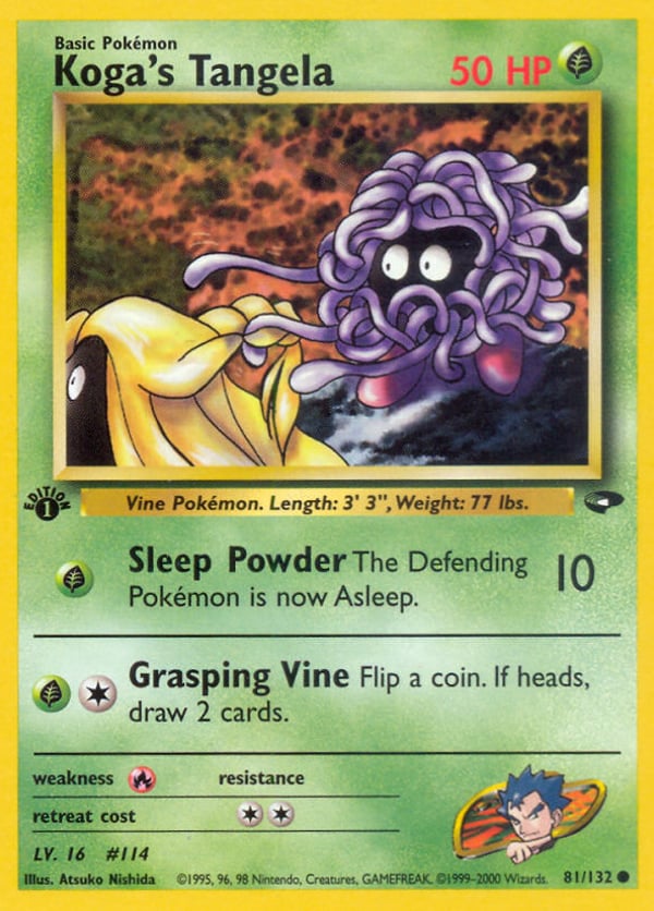 Koga's Tangela – Common – Gym Challenge