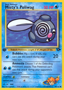 Misty's Poliwag – Common – Gym Challenge