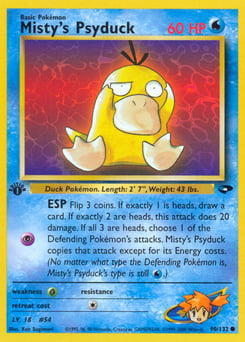 Misty's Psyduck – Common – Gym Challenge