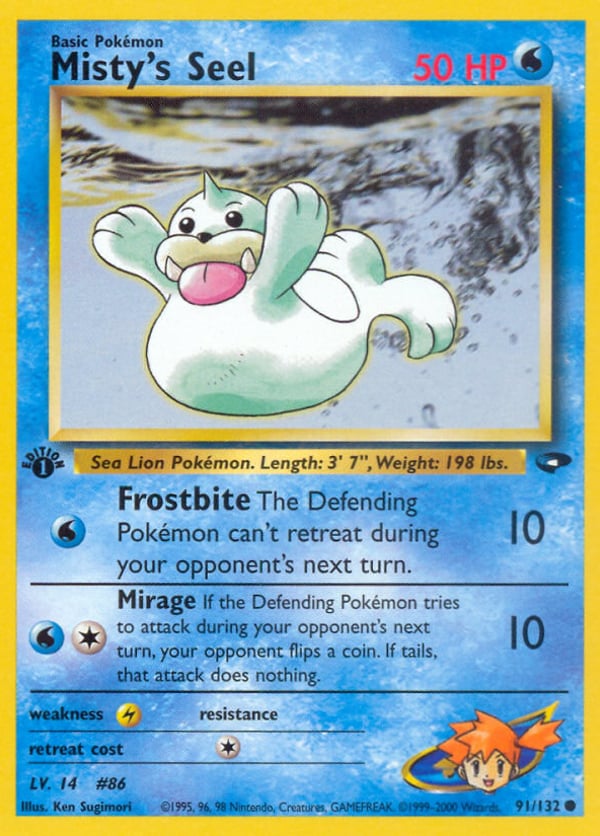 Misty's Seel – Common – Gym Challenge