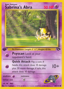 Sabrina's Abra – Common