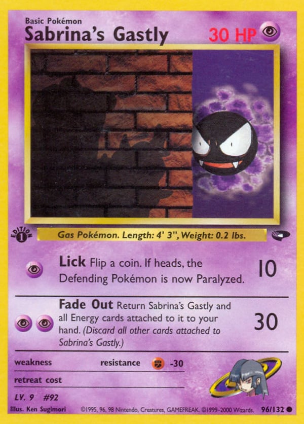 Sabrina's Gastly – Common – Gym Challenge
