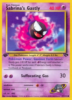 Sabrina's Gastly – Common