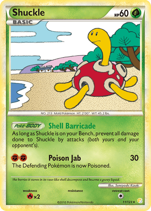 Shuckle – HeartGold & SoulSilver