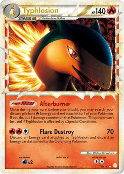 Typhlosion – Rare Prime – HeartGold & SoulSilver