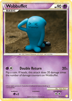 Wobbuffet – Rare Holo – HeartGold & SoulSilver