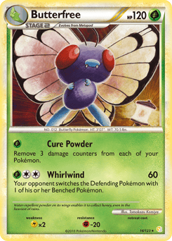 Butterfree – Rare – HeartGold & SoulSilver