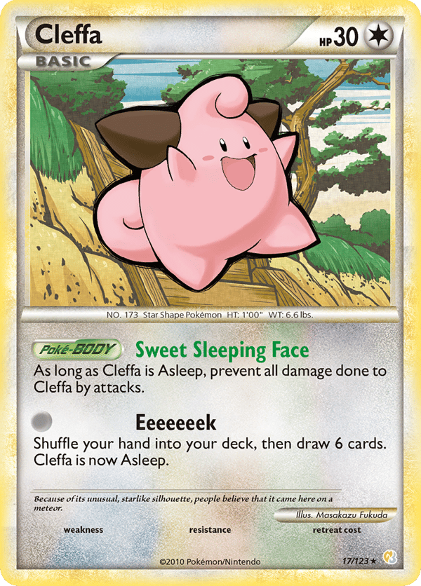 Cleffa – Rare – HeartGold & SoulSilver