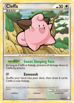 Cleffa – Rare – HeartGold & SoulSilver