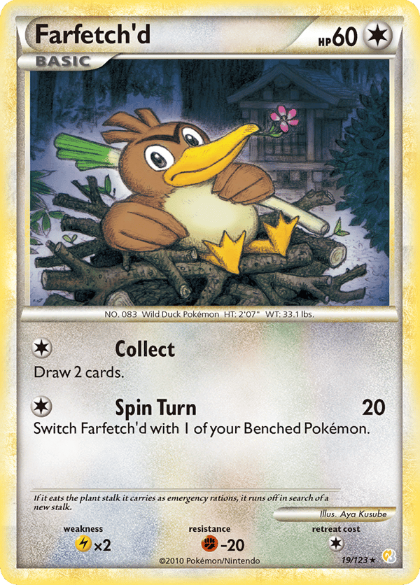 Farfetch'd – HeartGold & SoulSilver