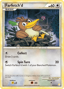Farfetch'd – Rare – HeartGold & SoulSilver