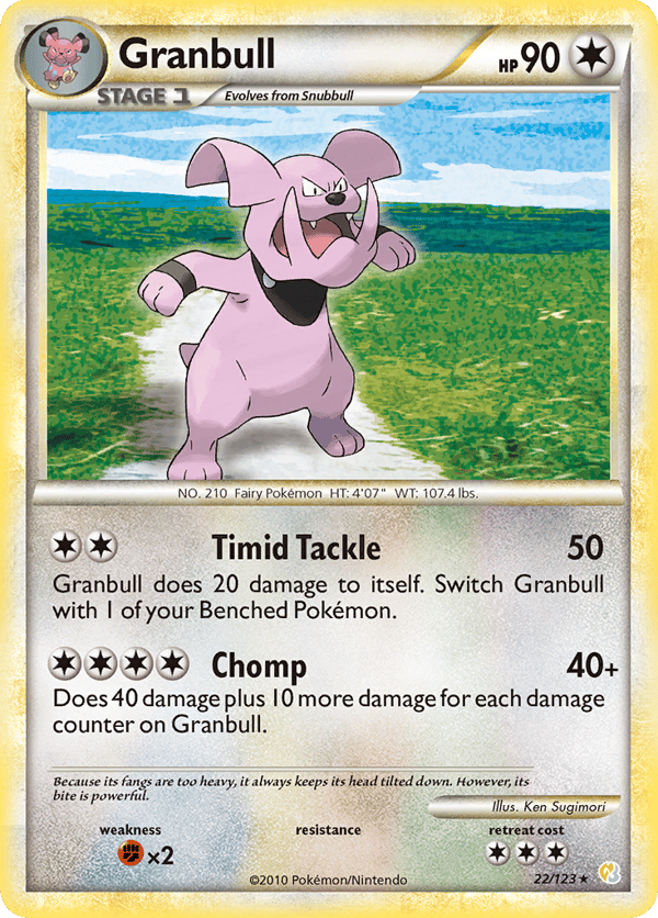 Granbull – HeartGold & SoulSilver