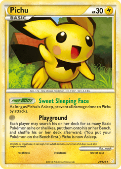 Pichu – Rare – HeartGold & SoulSilver