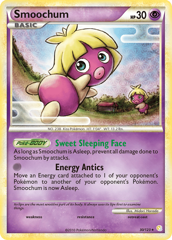 Smoochum – Rare – HeartGold & SoulSilver
