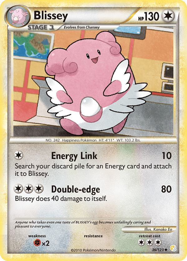 Blissey – Uncommon – HeartGold & SoulSilver