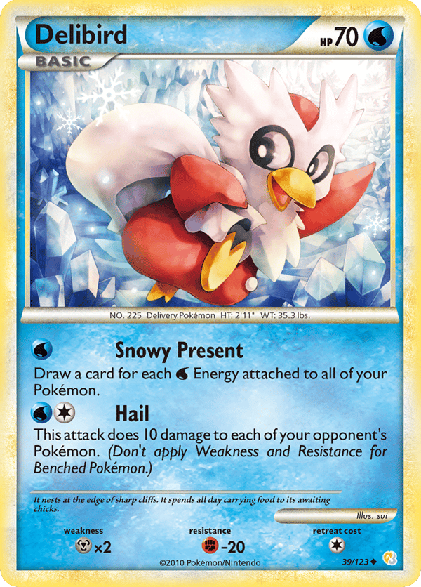 Delibird – HeartGold & SoulSilver