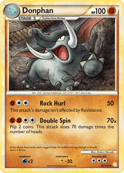 Donphan – Uncommon – HeartGold & SoulSilver