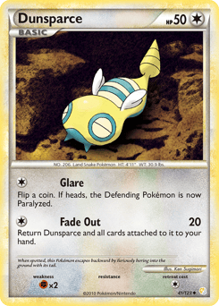 Dunsparce – Uncommon – HeartGold & SoulSilver