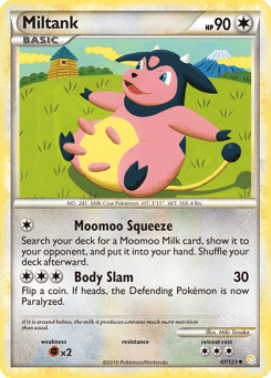Miltank – Uncommon – HeartGold & SoulSilver