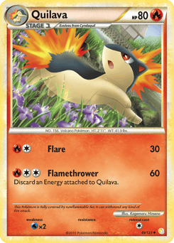 Quilava – Uncommon – HeartGold & SoulSilver