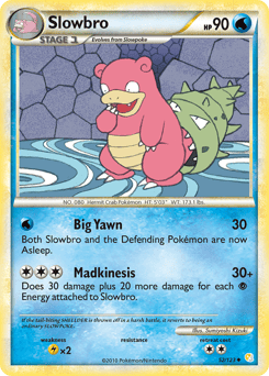 Slowbro – Uncommon – HeartGold & SoulSilver
