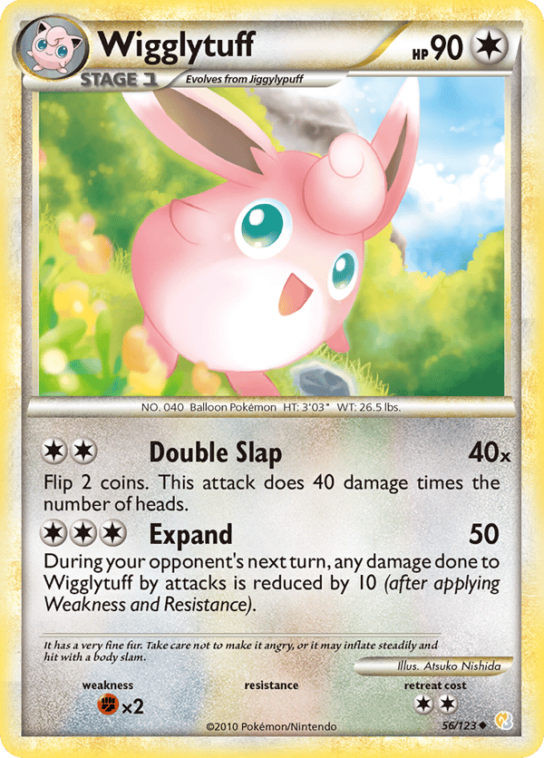 Wigglytuff – Uncommon – HeartGold & SoulSilver
