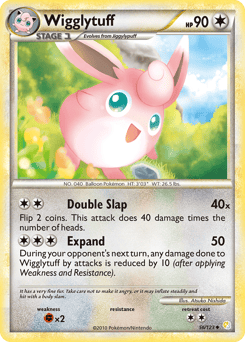 Wigglytuff – Uncommon – HeartGold & SoulSilver