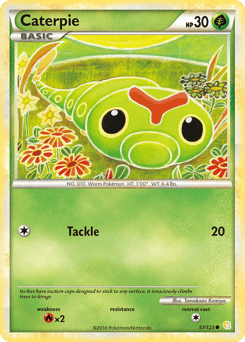 Caterpie – Common – HeartGold & SoulSilver