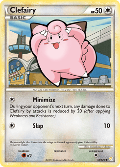 Clefairy – Common – HeartGold & SoulSilver