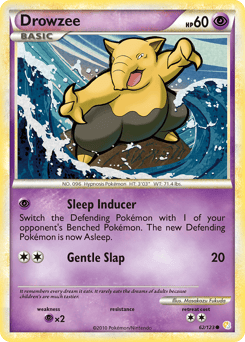 Drowzee – Common – HeartGold & SoulSilver