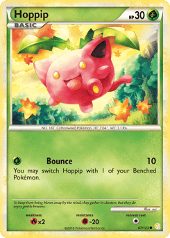 Hoppip – Common – HeartGold & SoulSilver