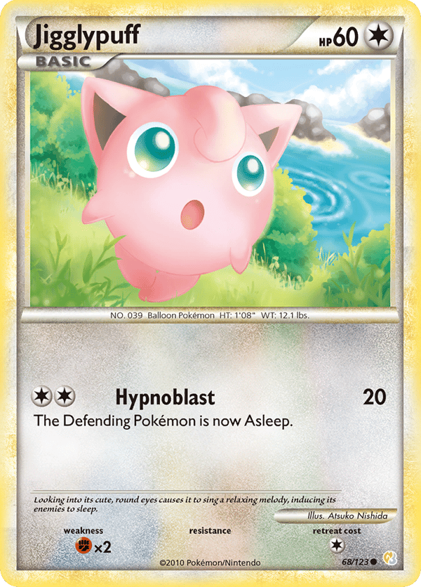 Jigglypuff – Common – HeartGold & SoulSilver