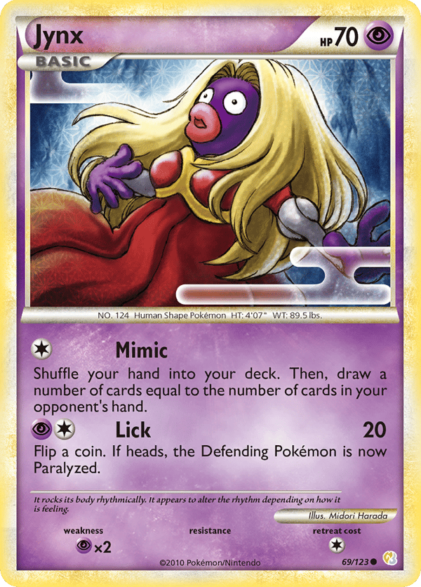 Jynx – Common – HeartGold & SoulSilver