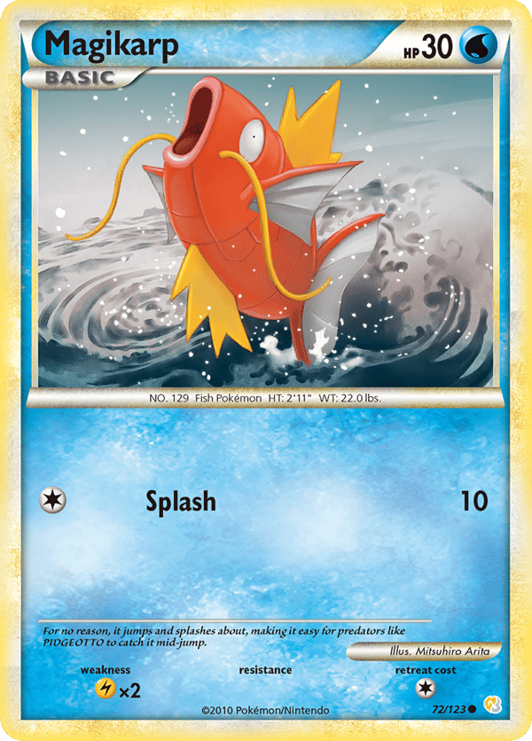 Magikarp – Common – HeartGold & SoulSilver