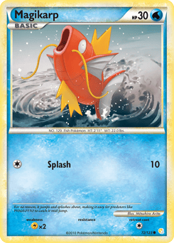 Magikarp – Common – HeartGold & SoulSilver