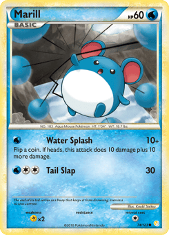 Marill – Common – HeartGold & SoulSilver