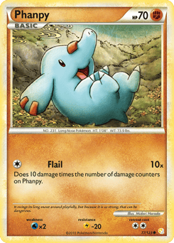 Phanpy – Common – HeartGold & SoulSilver