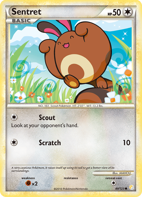 Sentret – Common – HeartGold & SoulSilver