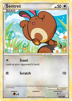 Sentret – Common – HeartGold & SoulSilver