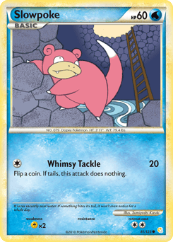 Slowpoke – Common – HeartGold & SoulSilver