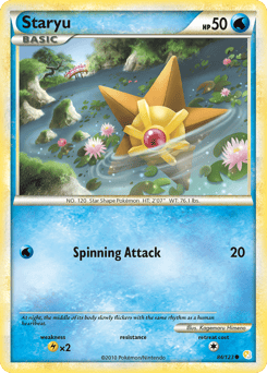 Staryu – Common – HeartGold & SoulSilver