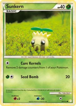 Sunkern – Common – HeartGold & SoulSilver