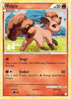 Vulpix – Common – HeartGold & SoulSilver