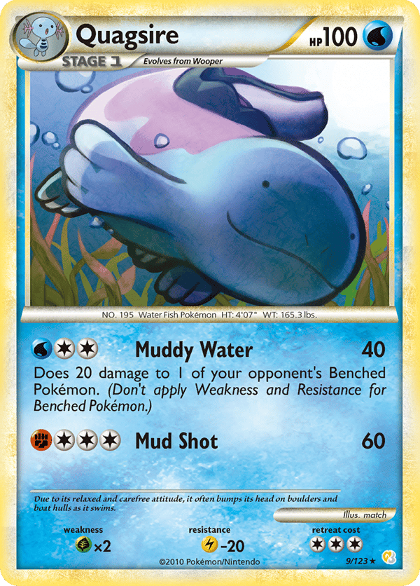 Quagsire – HeartGold & SoulSilver