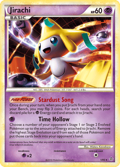 Jirachi – Rare Holo – HS—Unleashed