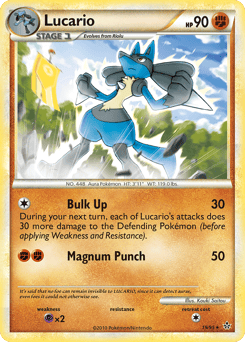 Lucario – Rare – HS—Unleashed