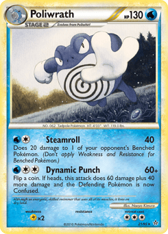 Poliwrath – Rare – HS—Unleashed