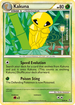 Kakuna – Uncommon – HS—Unleashed