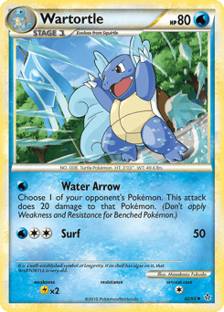 Wartortle – Uncommon – HS—Unleashed